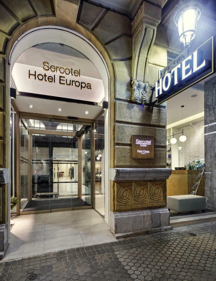 Sercotel Apartamentos Europa San Sebastián Exterior foto